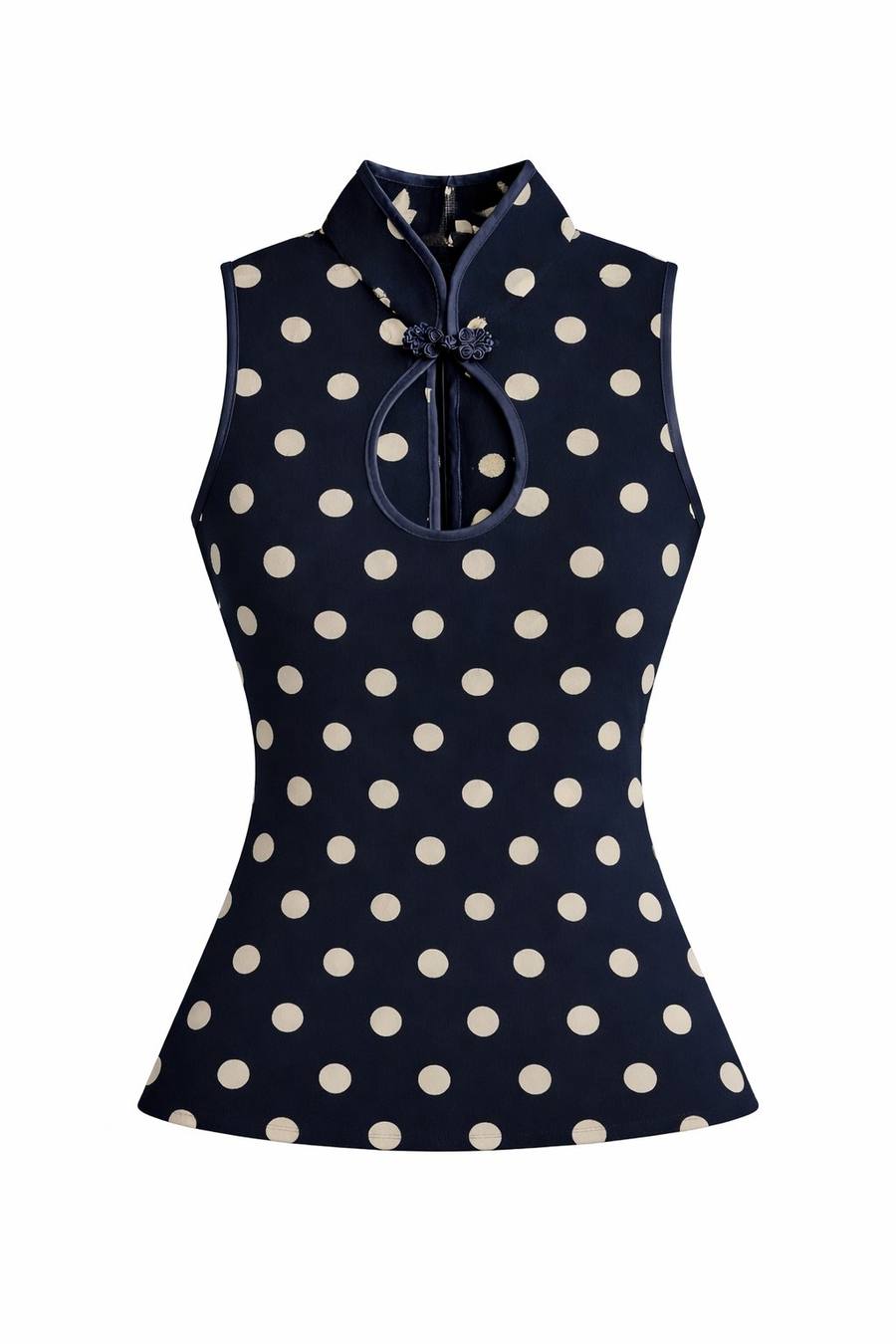Yumeji Dalmata Blouse, Sleeveless, the garment