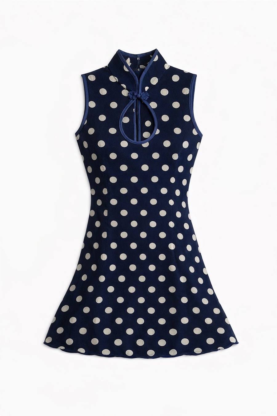 Yumeji Dalmata Dress, Sleeveless, the garment