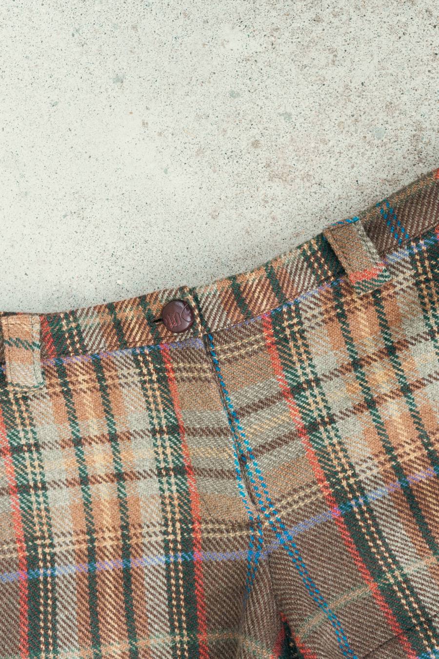 Tartan shorts