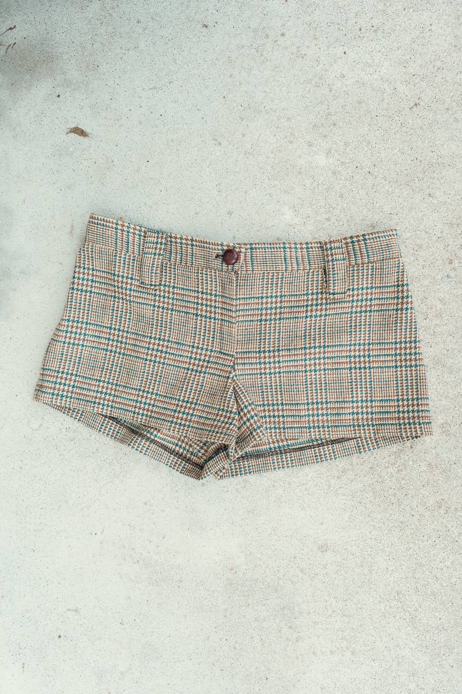 Tartan shorts