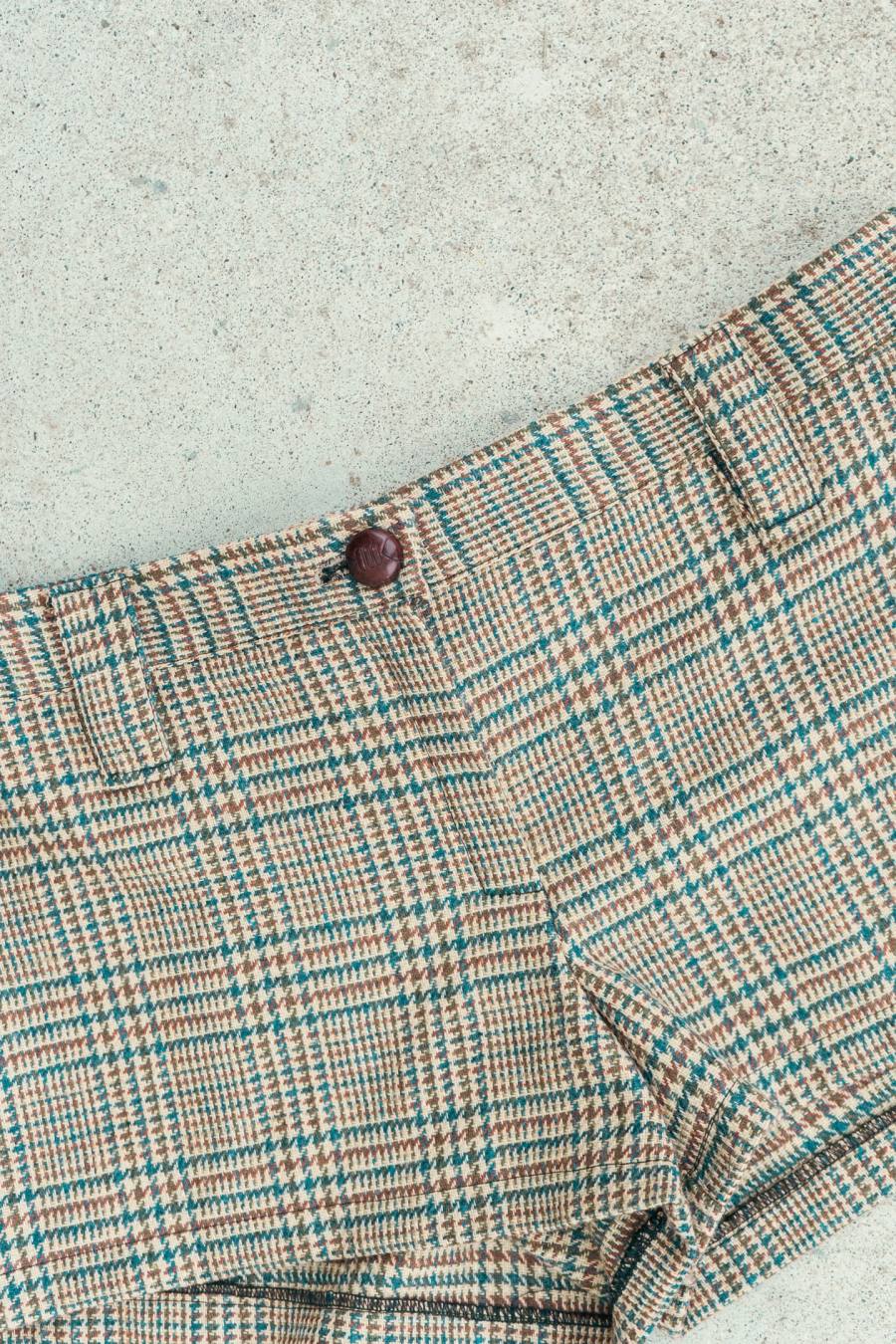 Tartan shorts