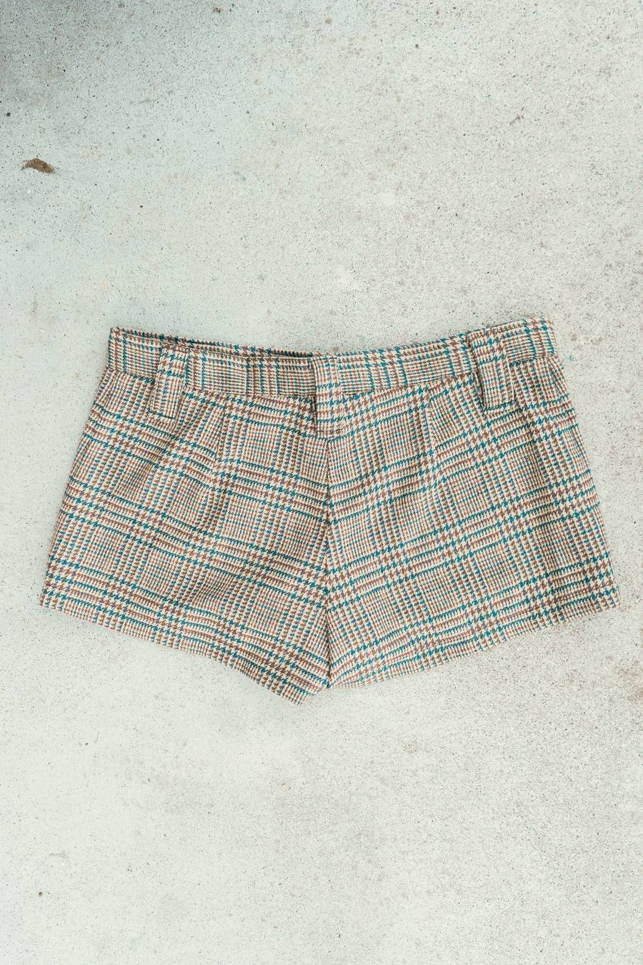Tartan shorts
