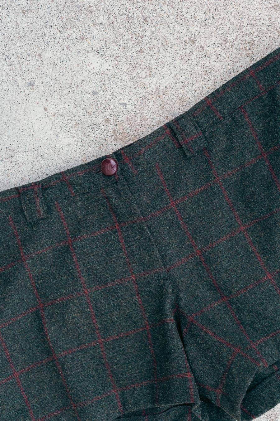 Tartan shorts