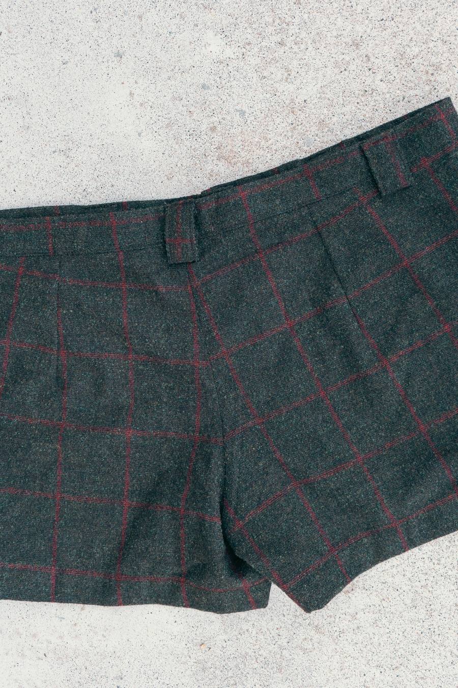 Tartan shorts
