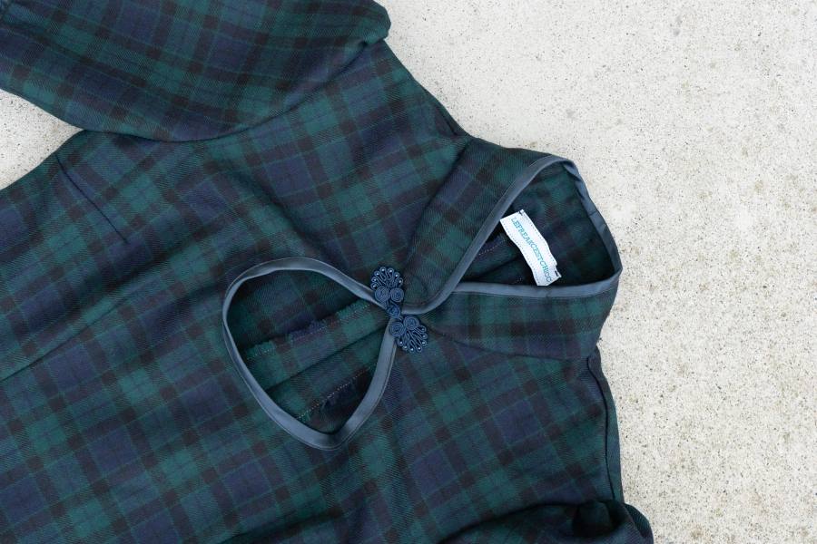 Yumeji Tartan Blouse