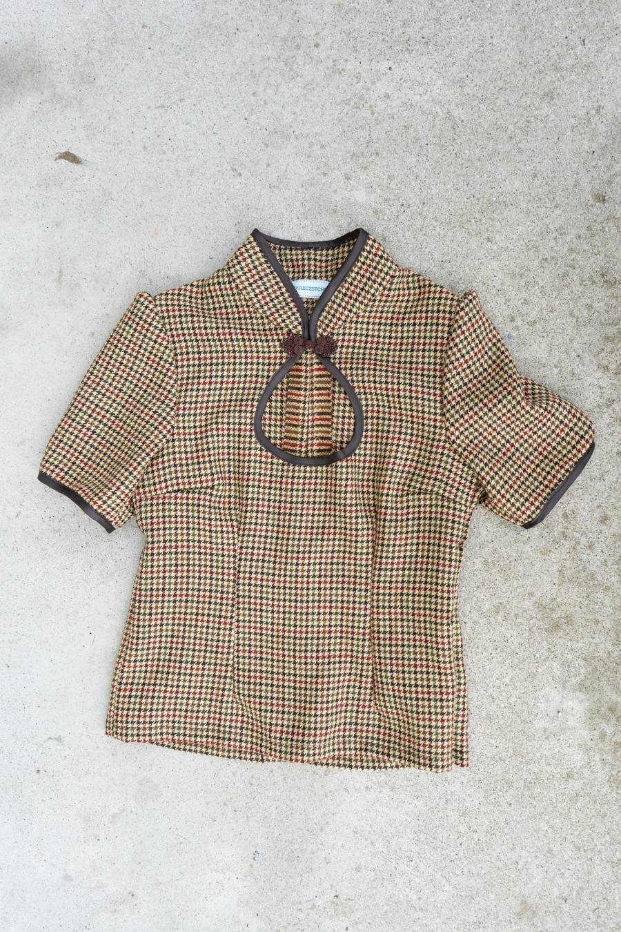 Yumeji Tartan Blouse
