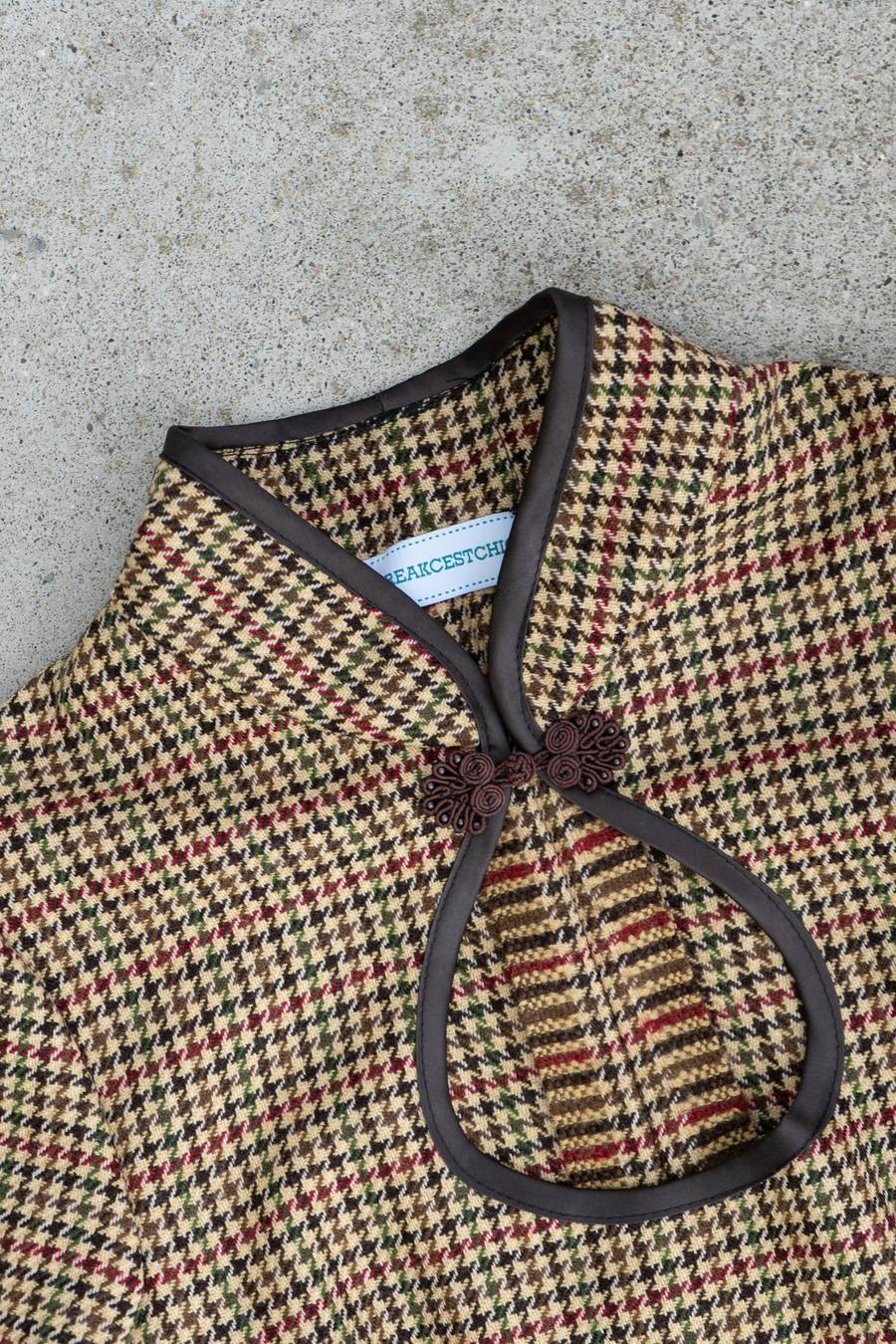 Yumeji Tartan Blouse