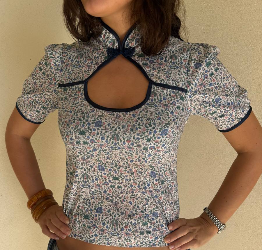 Yumeji Lilibet Blouse, Short Sleeve, Fantasy