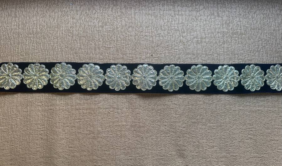 Freak Belt, Gold on Blue