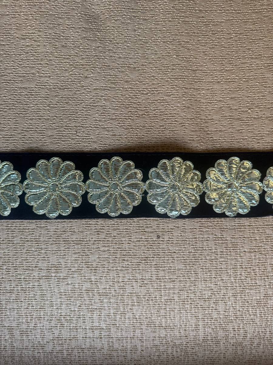 Freak Belt, Gold on Blue