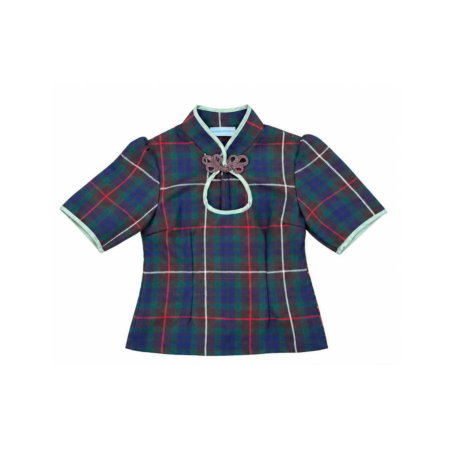 Yumeji Tartan Blouse
